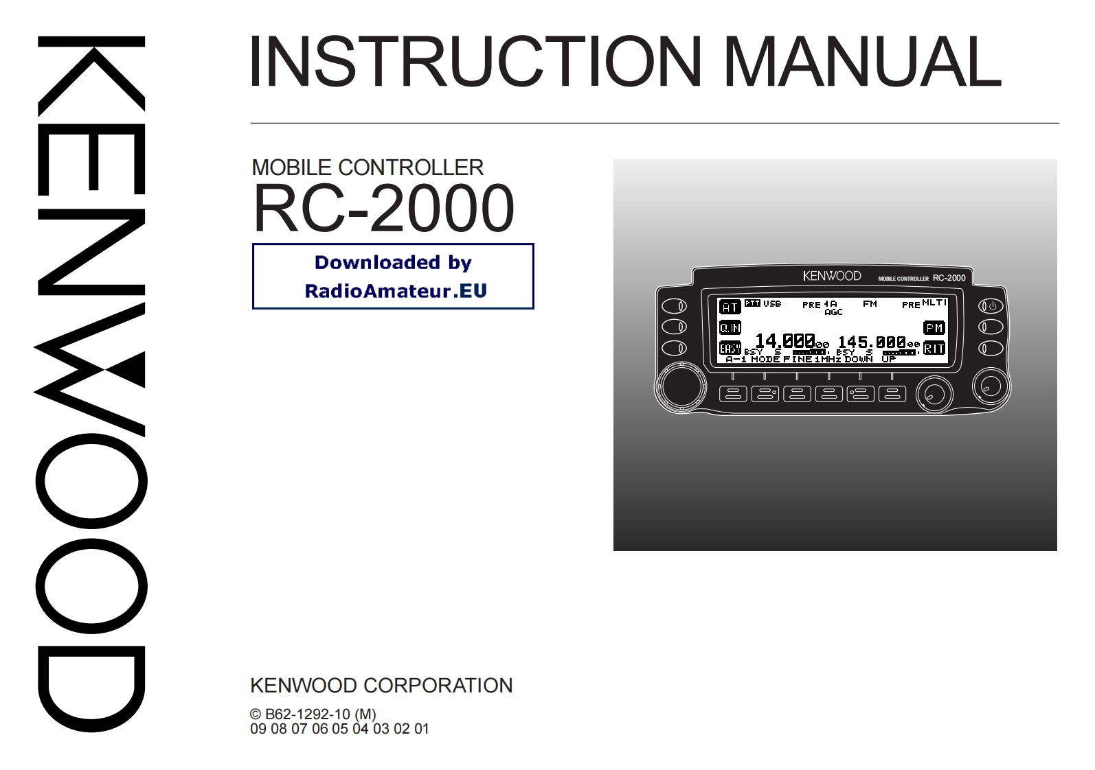 TS-2000_X_TS-B2000_RC-2000_user操作说明书手册