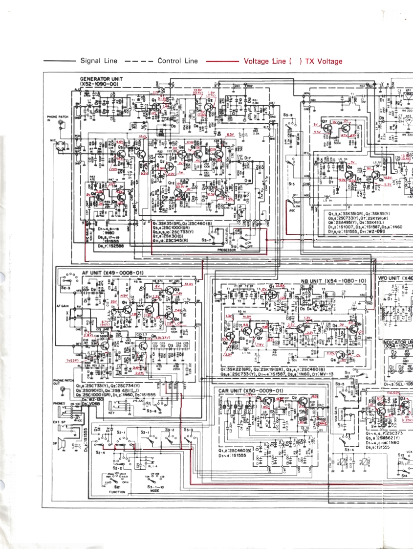 TS-520SE_参考电器原理图