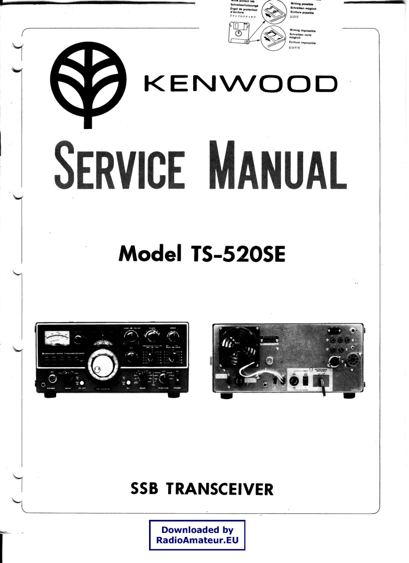 TS-520SE_维修维护电器原理图手册