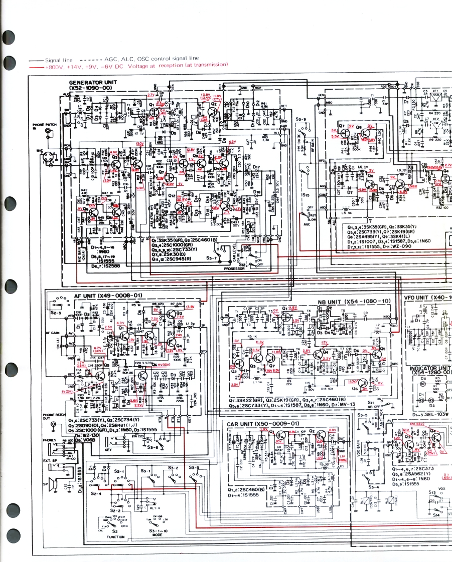 TS-520S_电器原理图_KB7VCO