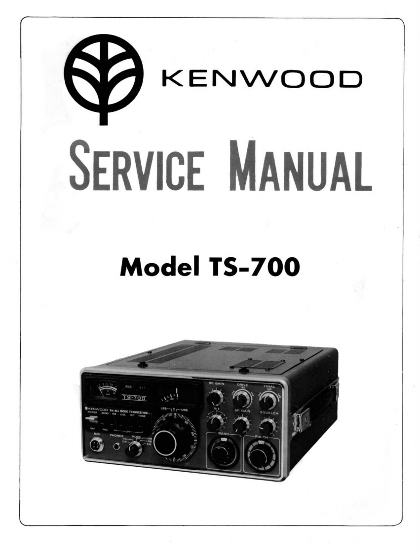 TS-700-SM维修手册