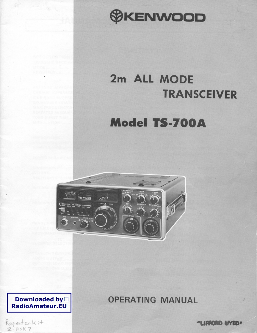 TS-700A_user操作说明书手册