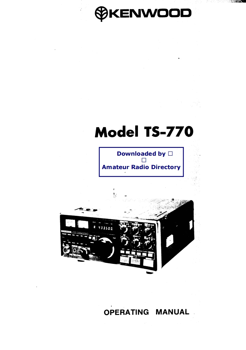TS-770_user操作说明书手册