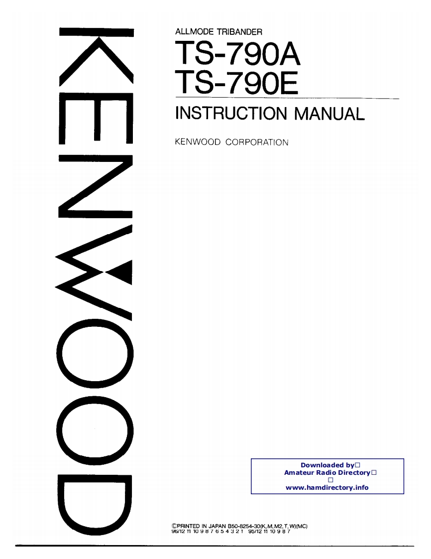 TS-790A_E_user操作说明书手册