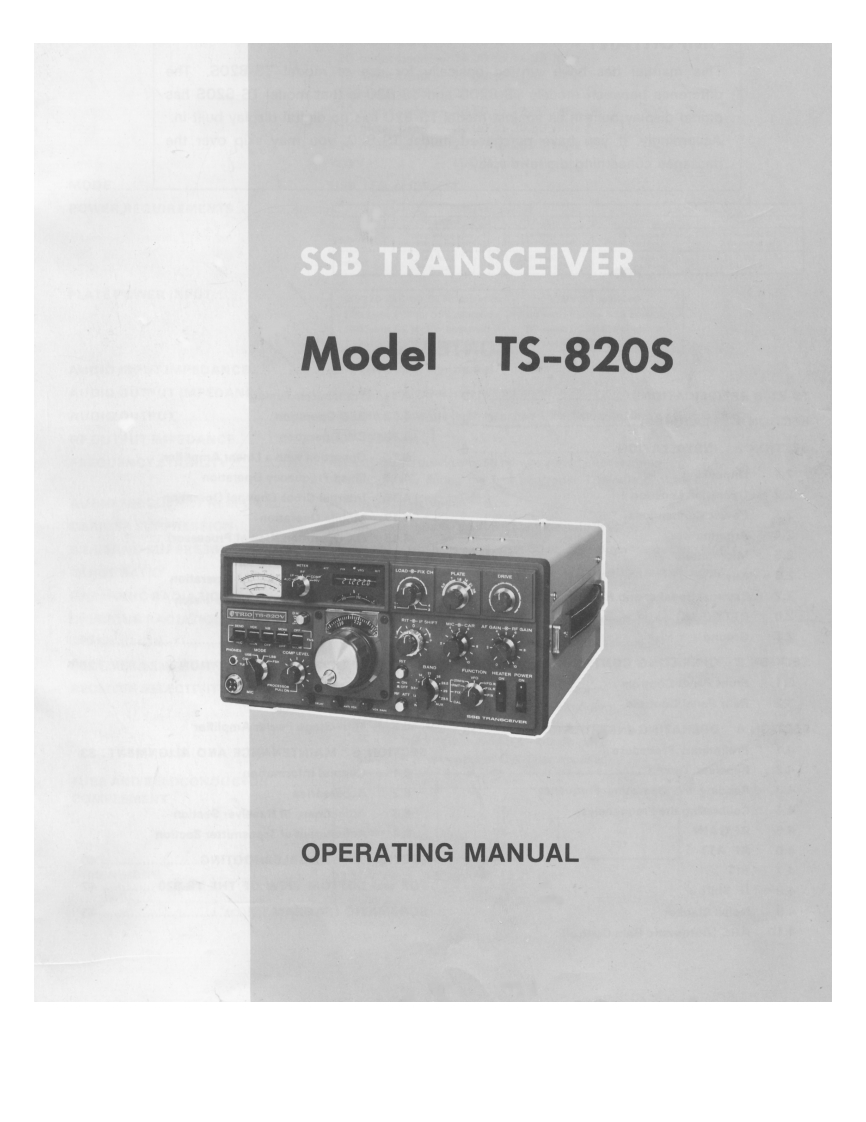 TS-820S_使用说明书手册_W0NTO