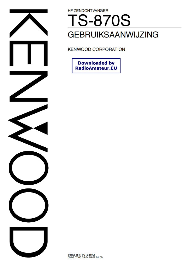 TS-870S_user操作说明书手册_NL