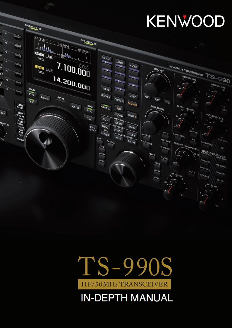 TS-990S_In-depth_user操作说明书手册