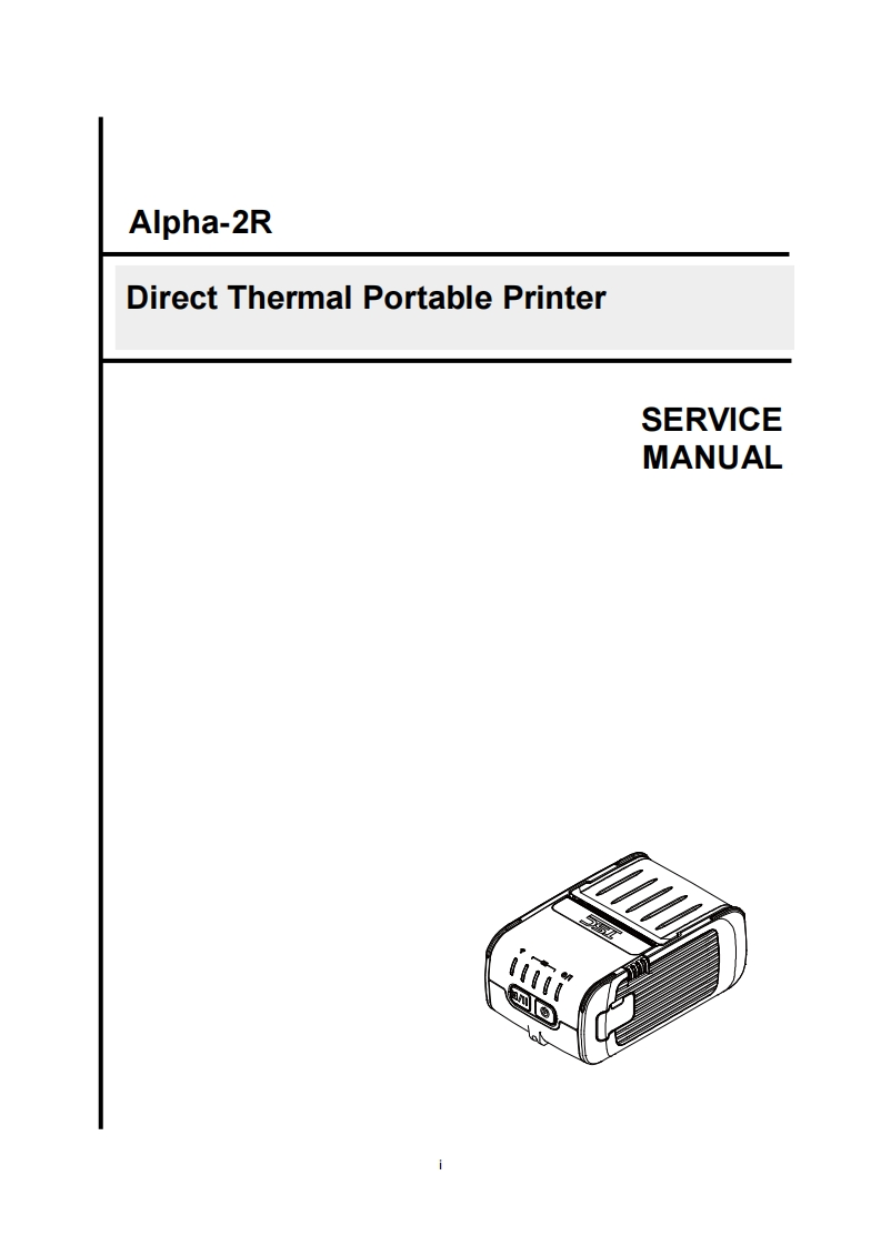TSC_alpha-2r_service_manual维修服务手册