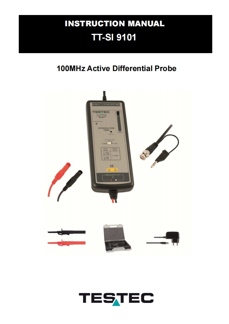 TT-SI-9101_操作说明书手册_EN