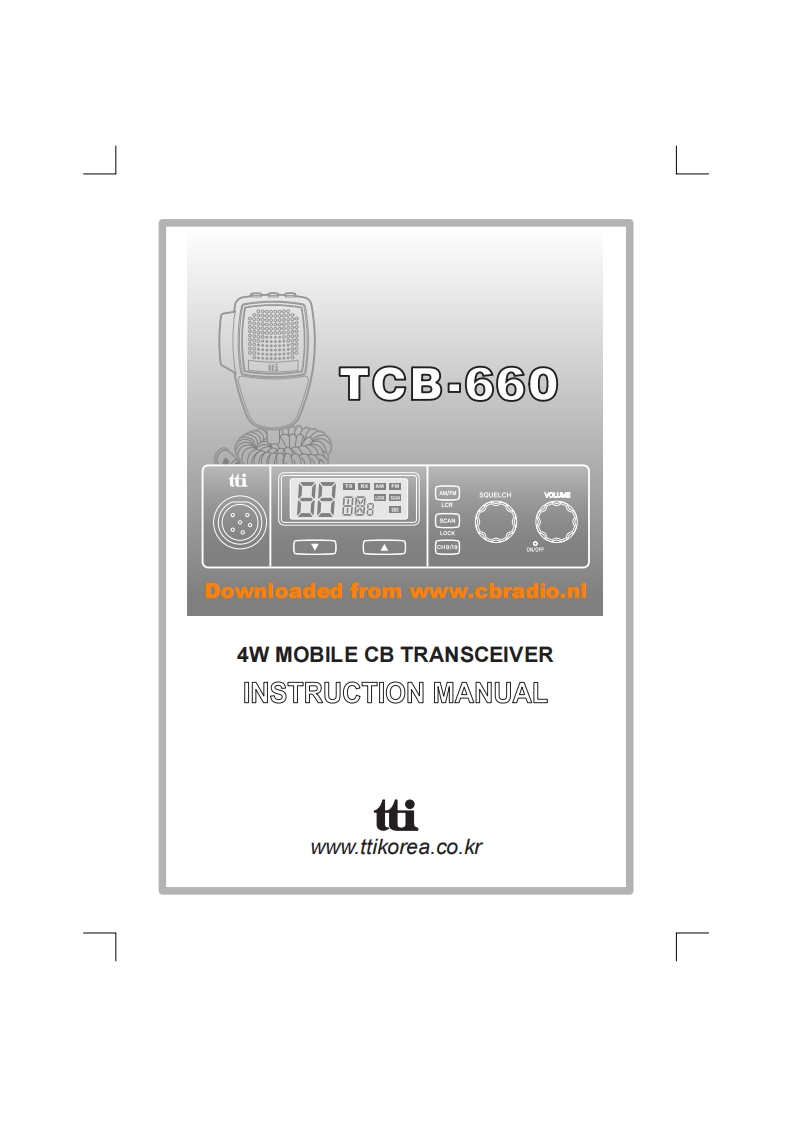 TTI_TCB-660_使用说明书手册_NL_DE_ITA_ESP_RU