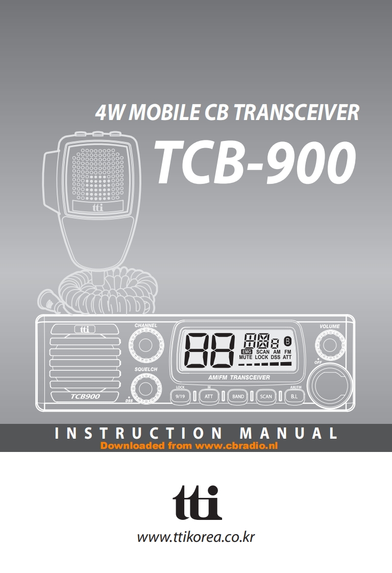 TTI_TCB900_使用说明书手册