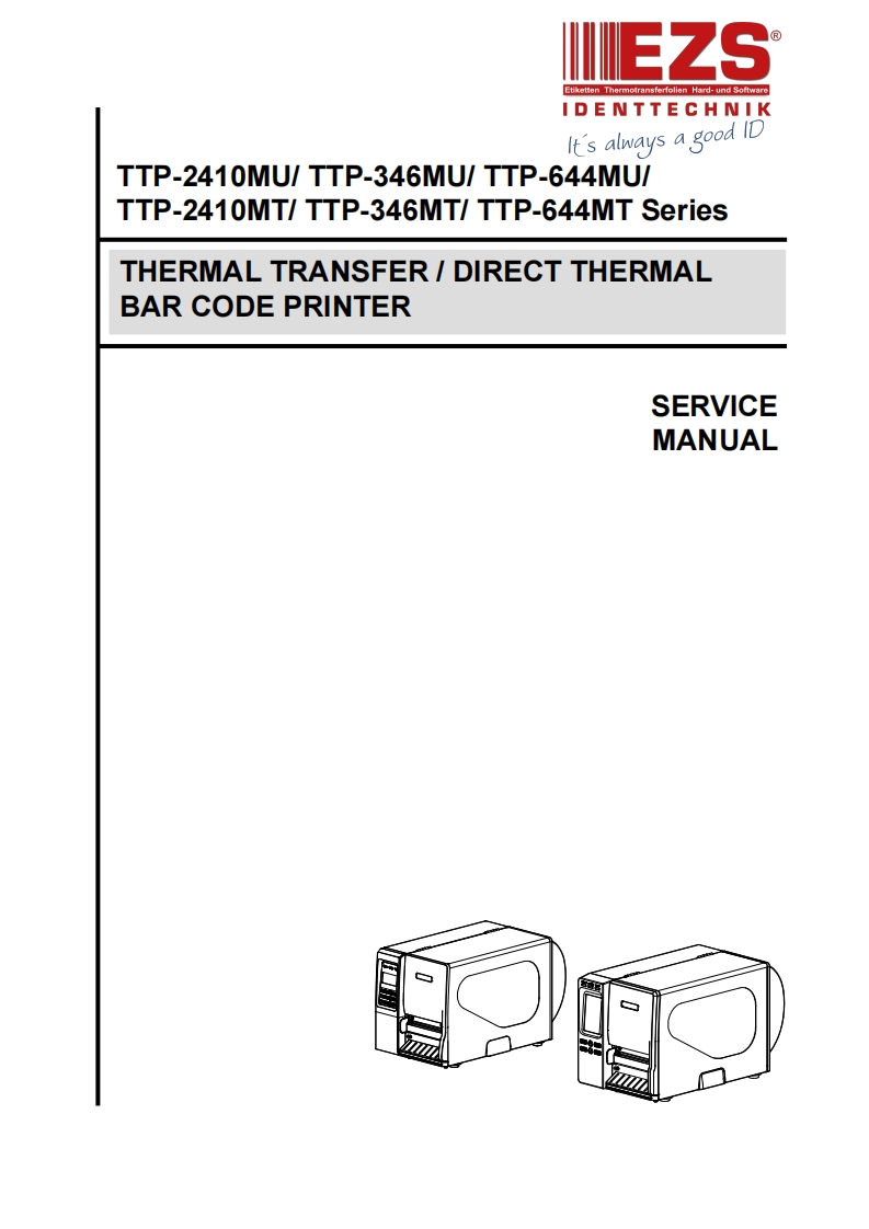 TTP-2410MT_MU_service_manual维修服务手册_E