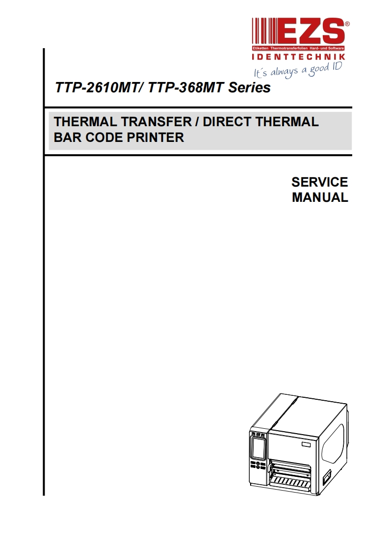 TTP-2610MT_service_manual维修服务手册_E