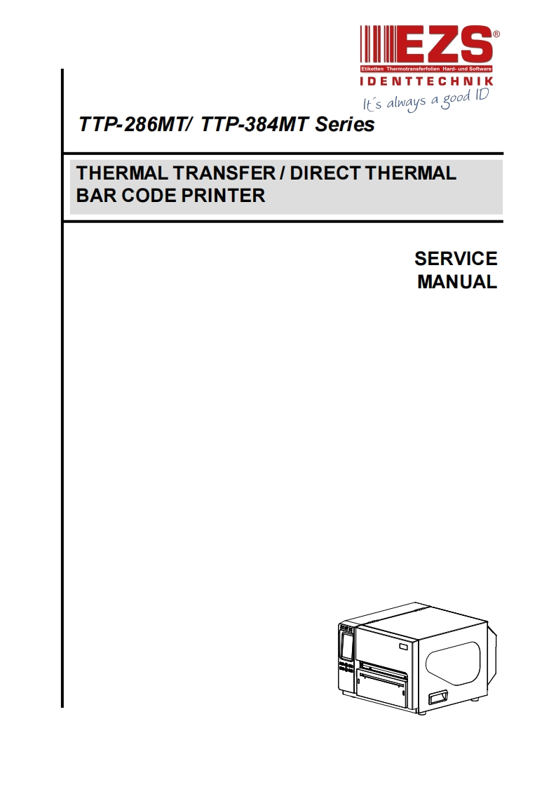 TTP-384MT_service_manual维修服务手册_E