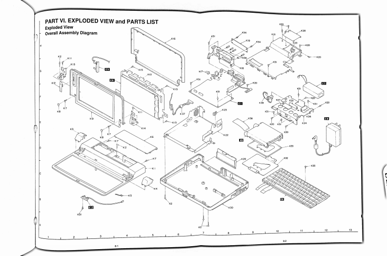 Tandy1100FD-Service-Manual维修手册电气原理图-Schematics
