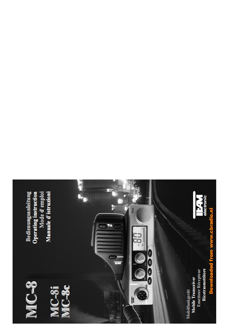 Team_MC8_使用说明书手册_DE_ITA_FR