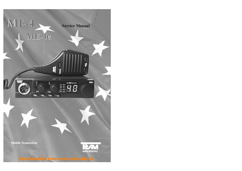 Team_ME4_ENG维修说明书手册含电气原理图