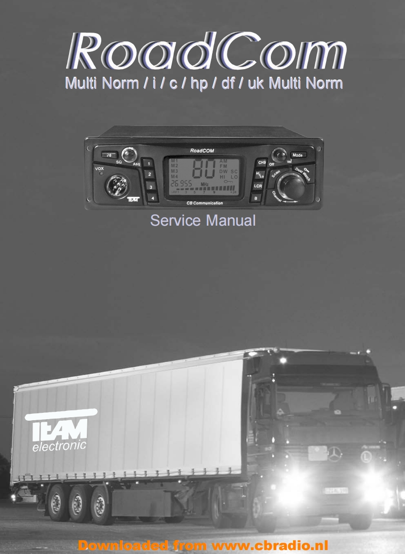 Team_Roadcom_UK维修说明书手册含电气原理图