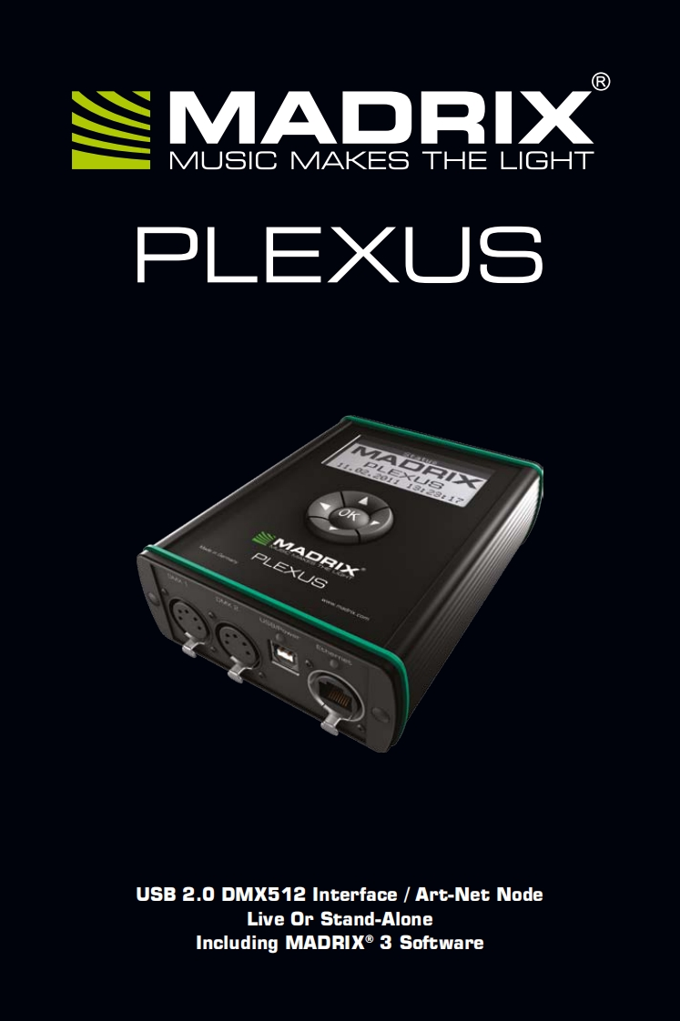 Technical_Manual_MADRIX_PLEXUS操作说明书手册
