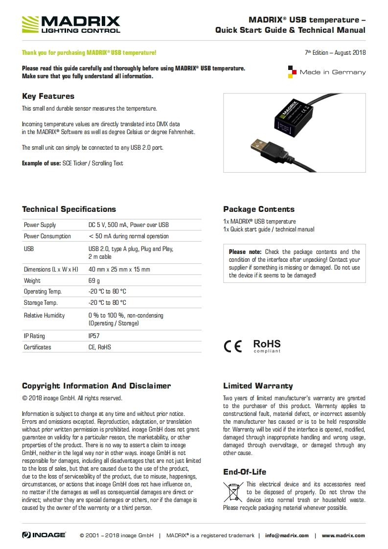 Technical_Manual_MADRIX_USB_temperature操作说明书手册