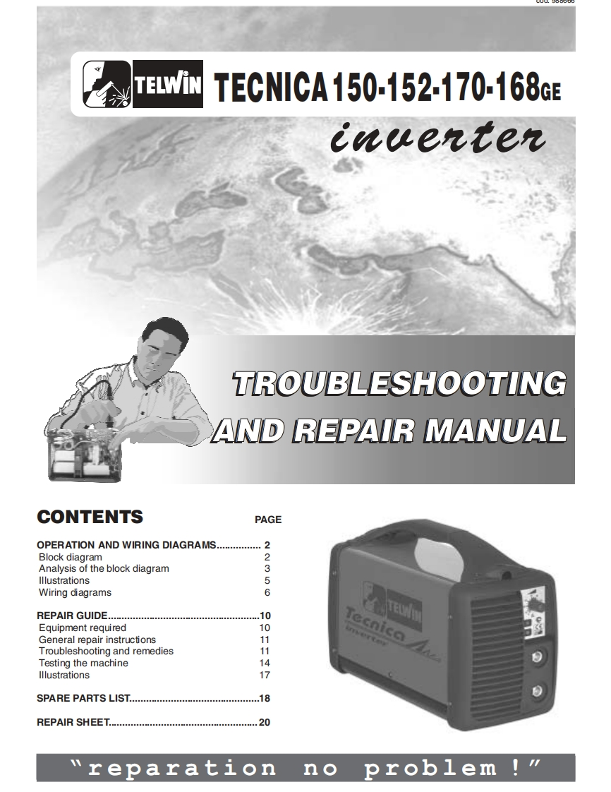 Tecnica_150-152-170-168GE操作与维修手册