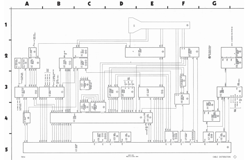 Tektronix_7854_电器原理图手册s_D