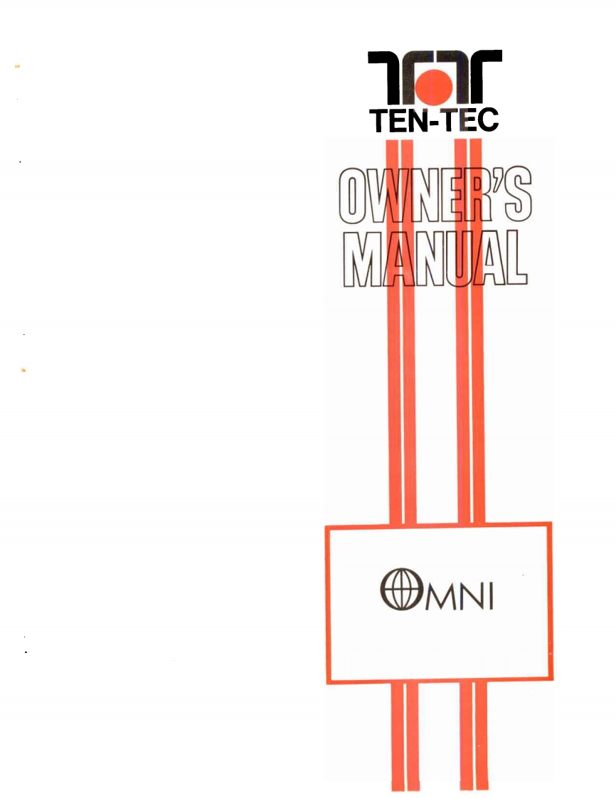 Ten-Tec_Omni_546_使用说明书手册