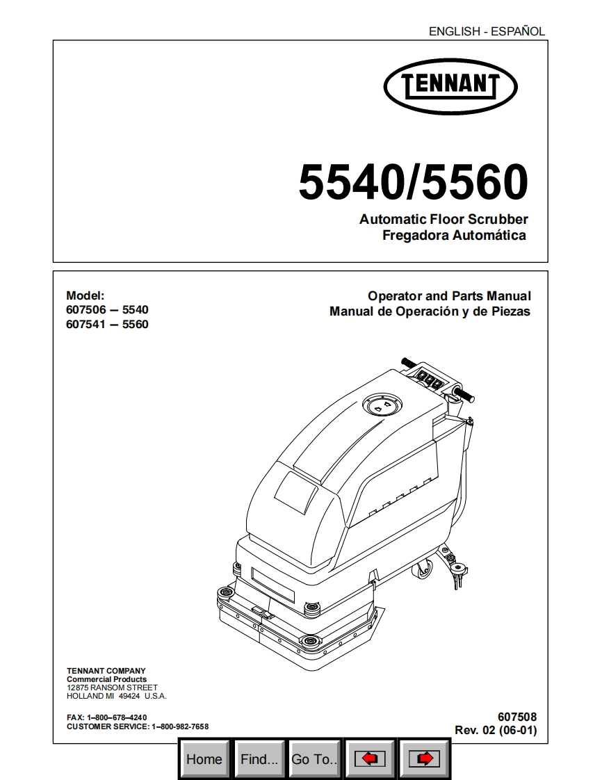 Tennant-5540-5560-06-01