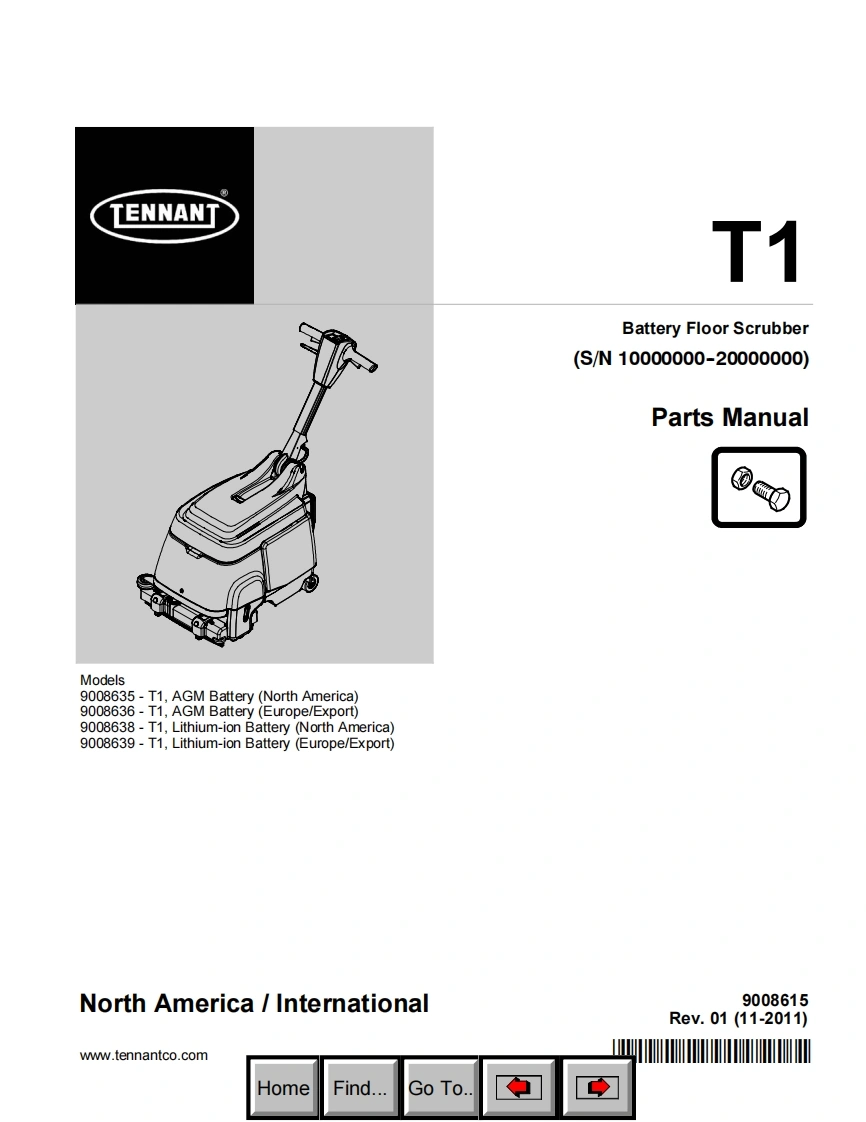 Tennant-T1-Battery-SN100000-200000-11-11