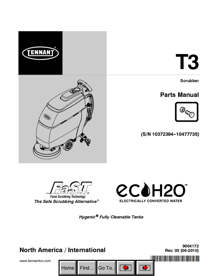 Tennant-T3-SN10372394-10477735-06-10-找手册网