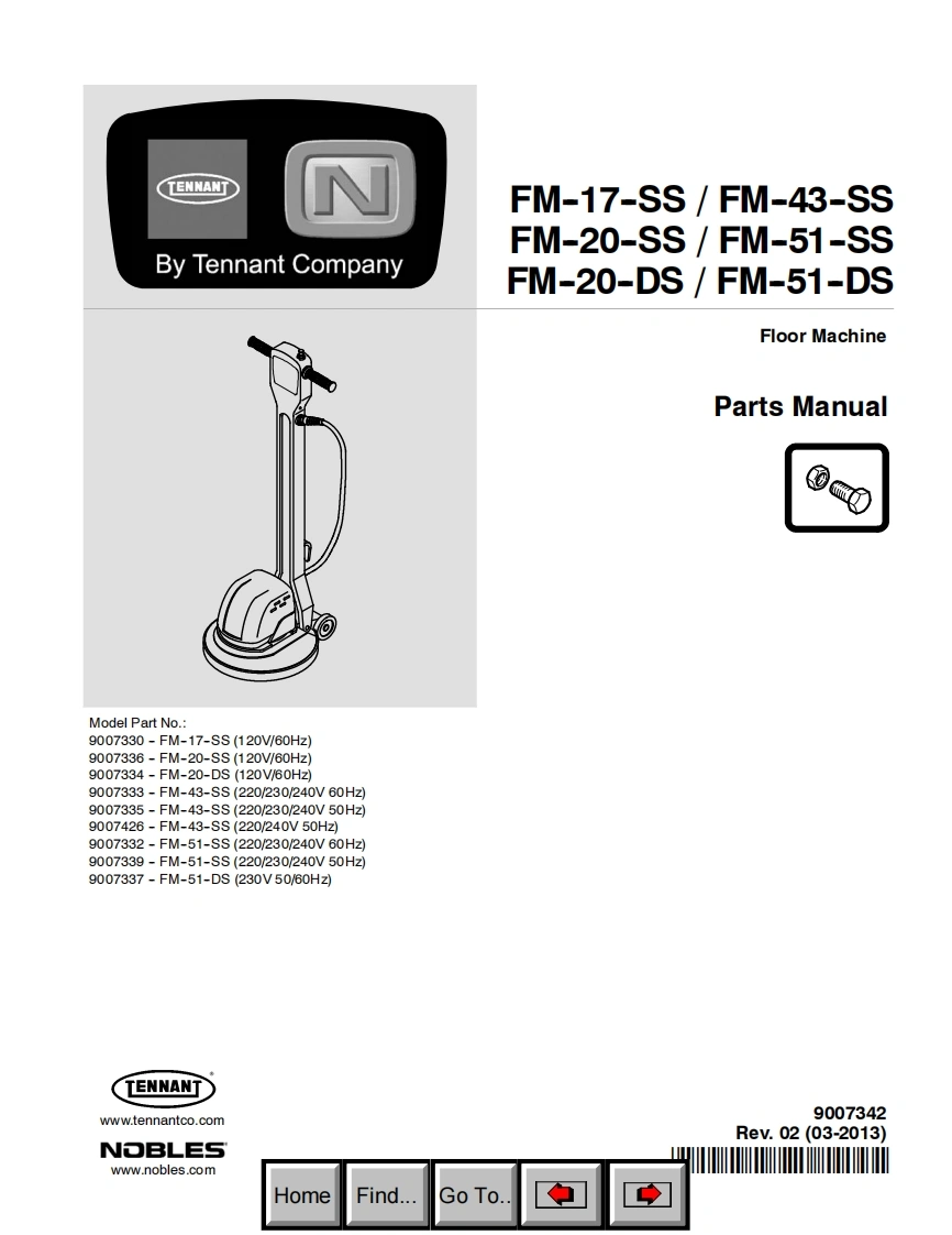 Tennant_FloorMachines_Parts