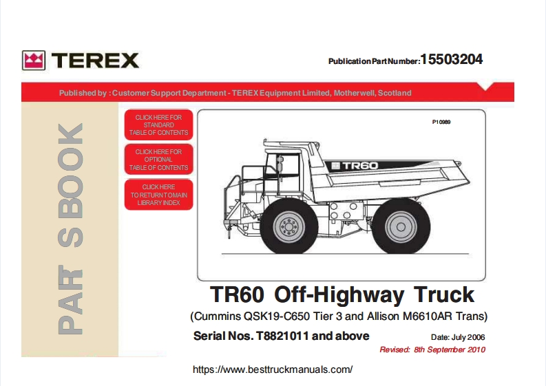 TerexTR60-Off-Highway-Truck-Parts-Manual-PDF