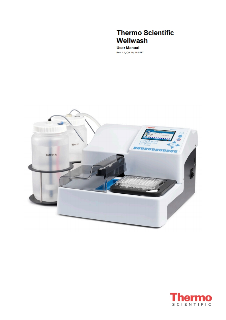 Thermo-Scientific-Wellwash-888-操作说明书手册