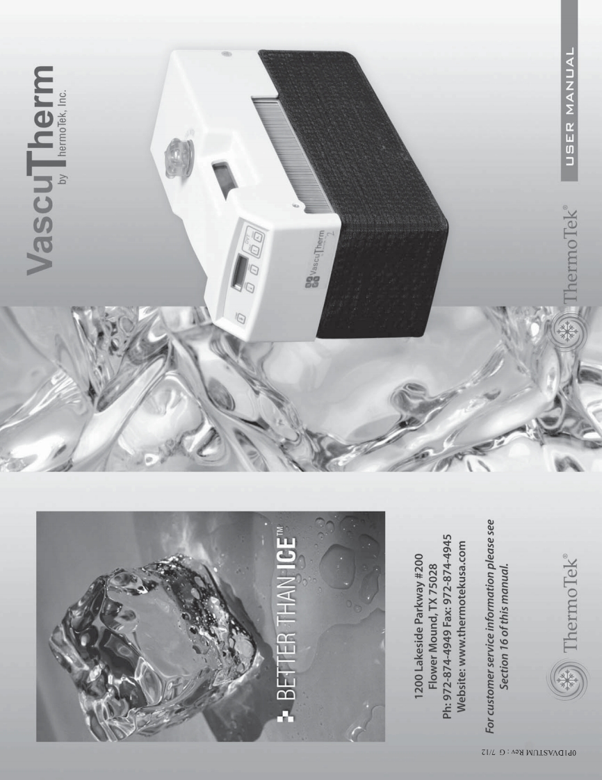 ThermoTekVascuTherm2故障处理手册