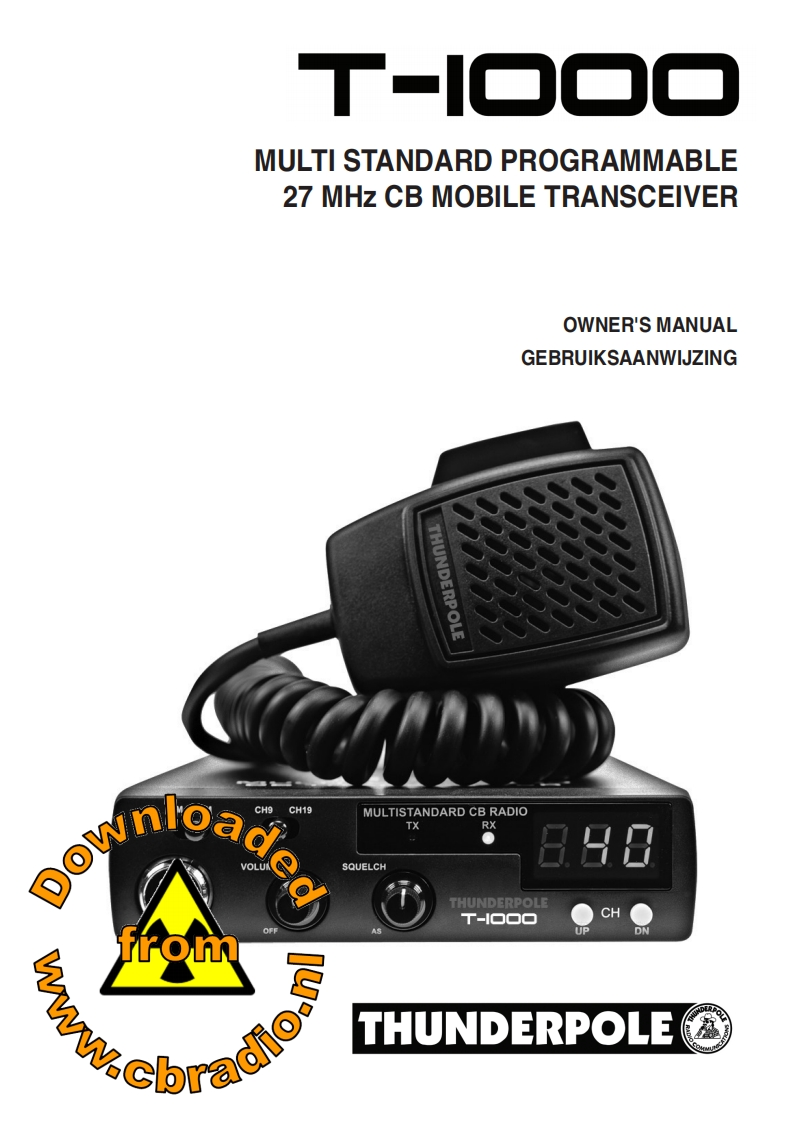Thunderpole_T1000_使用说明书手册