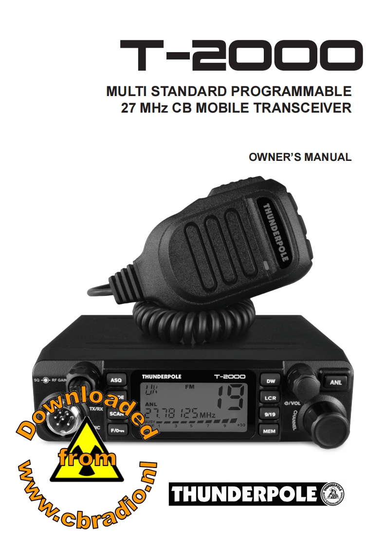 Thunderpole_T2000_ENG操作说明书手册