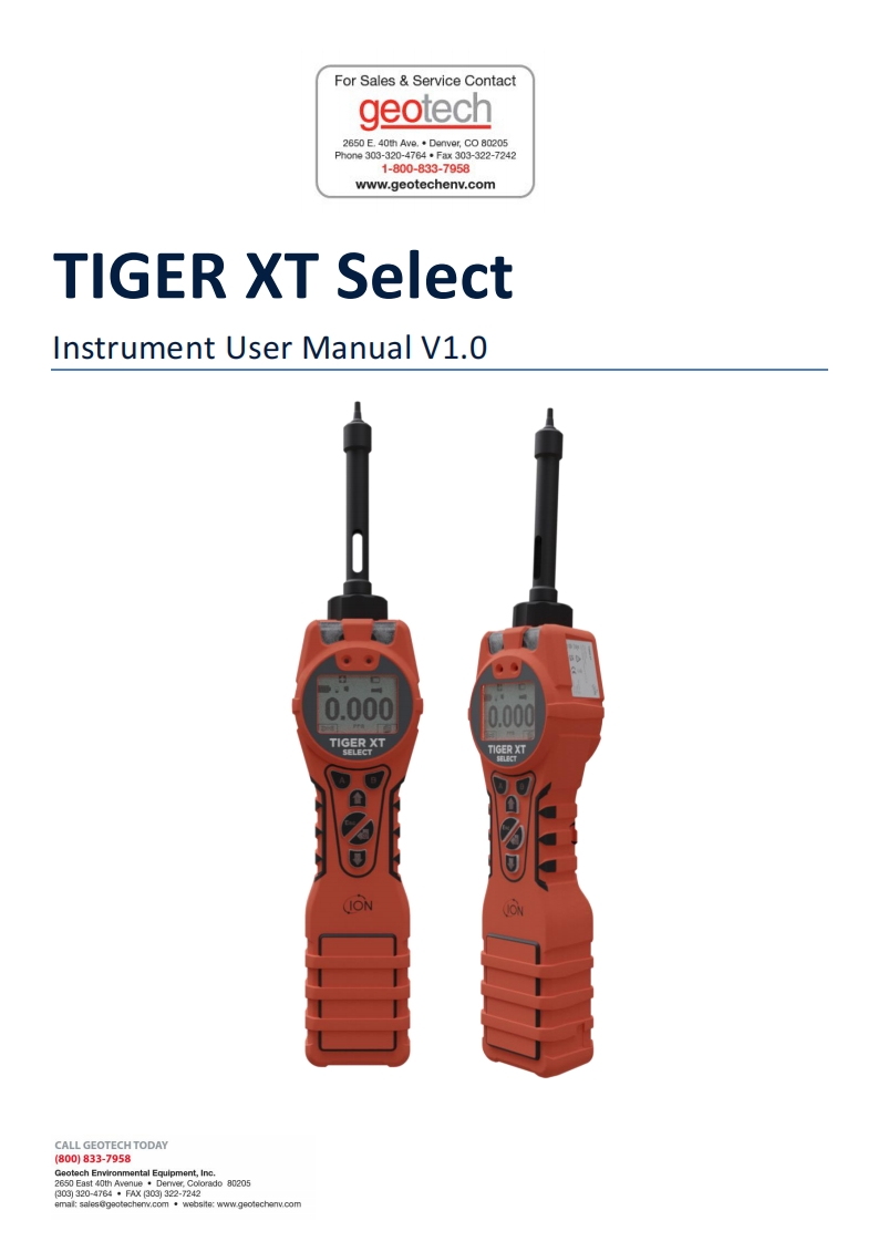 Tiger-XTS-使用说明书手册-V.0