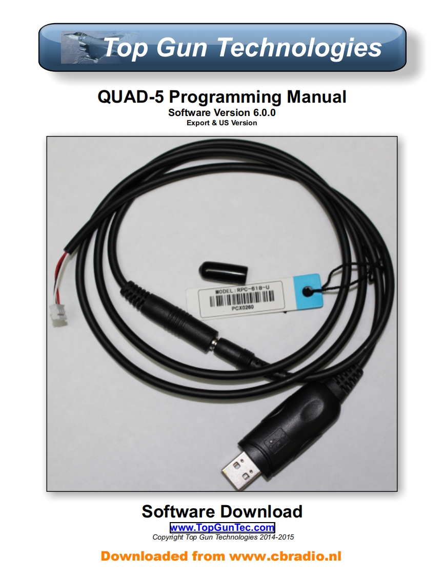 TopGun_QUAD-5_ENG维修说明书手册含电气原理图