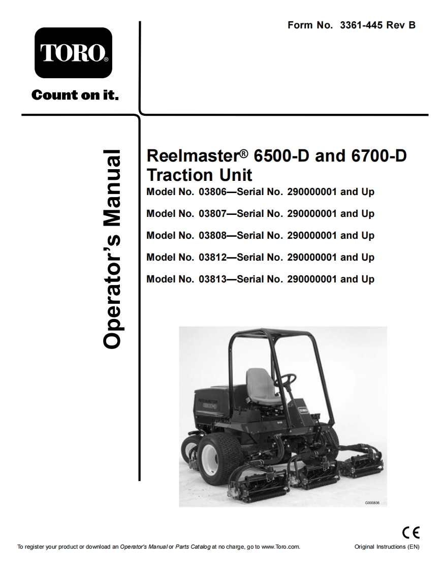 Toro-6700D-User-Manual操作说明书手册新质力文库 - 聚焦新质生产力发展的数字化知识库_行业洞察 / 理论成果 / 实践指南免费下载新质力文库