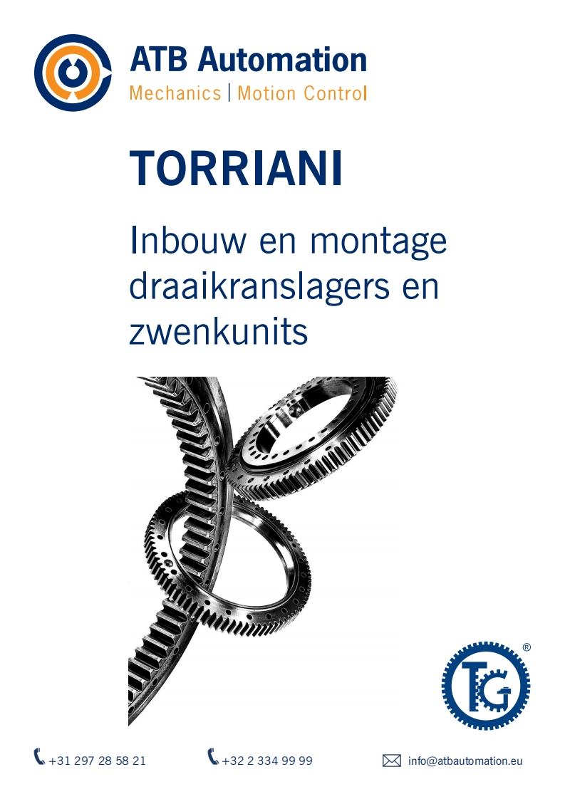 Torriani-draaikranslager-zwenkunit_操作说明书手册_NL_20.01NL-2016-A