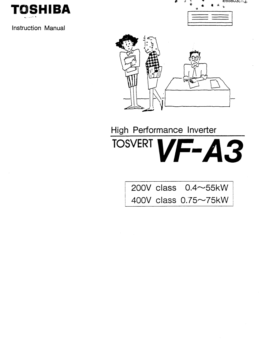 Toshiba-VF-A3-VFD-Drive-操作说明书手册
