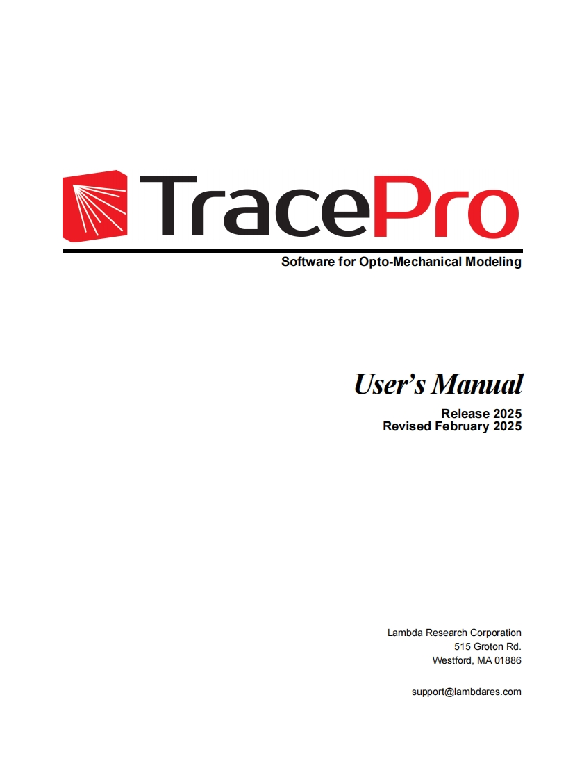 TracePro_使用说明书手册_2