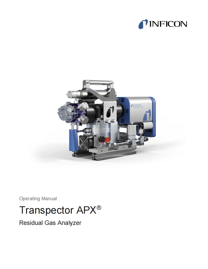 TranspectorAPX操作说明书手册