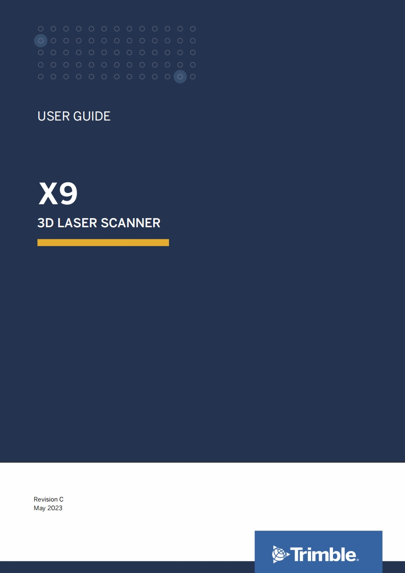 Trimble-X9-操作说明书手册
