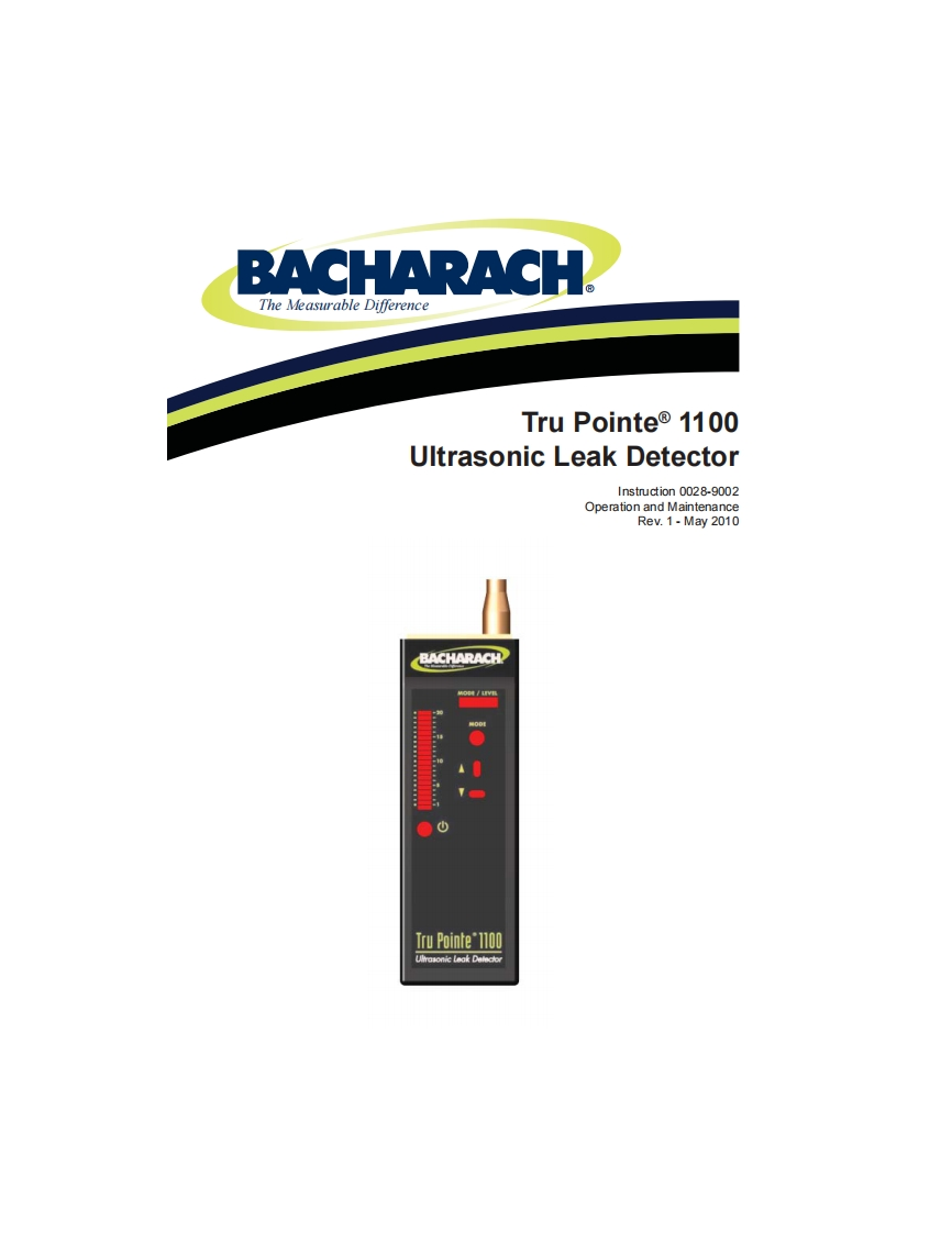 Tru-Pointe-1100_手册说明书指南