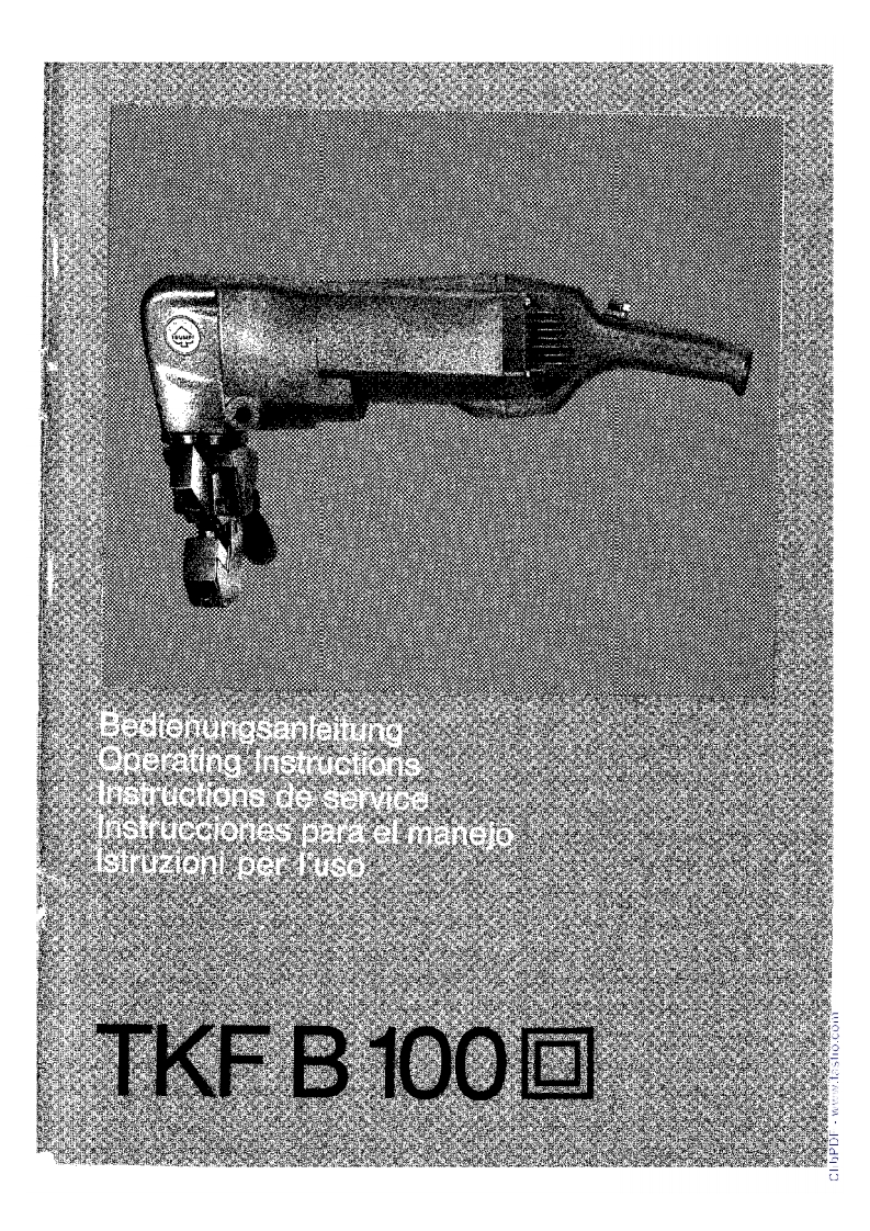 Trumpf-TKFB-100-User-Manual操作说明书手册新质力文库 - 聚焦新质生产力发展的数字化知识库_行业洞察 / 理论成果 / 实践指南免费下载新质力文库