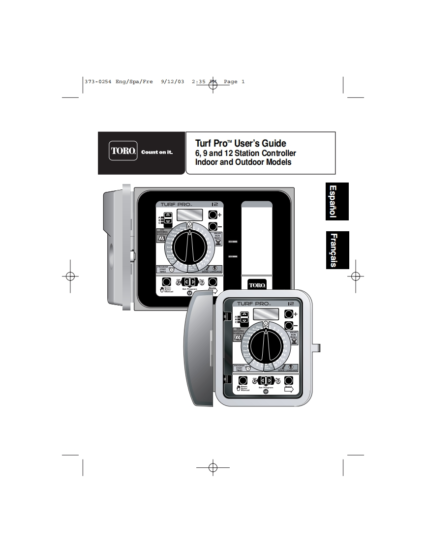 Turf-Pro-安装操作说明书手册