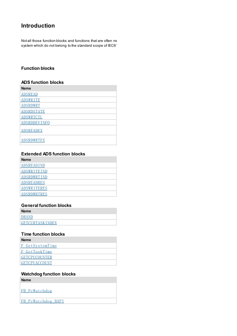 TwinCAT常用功能块简要说明V1