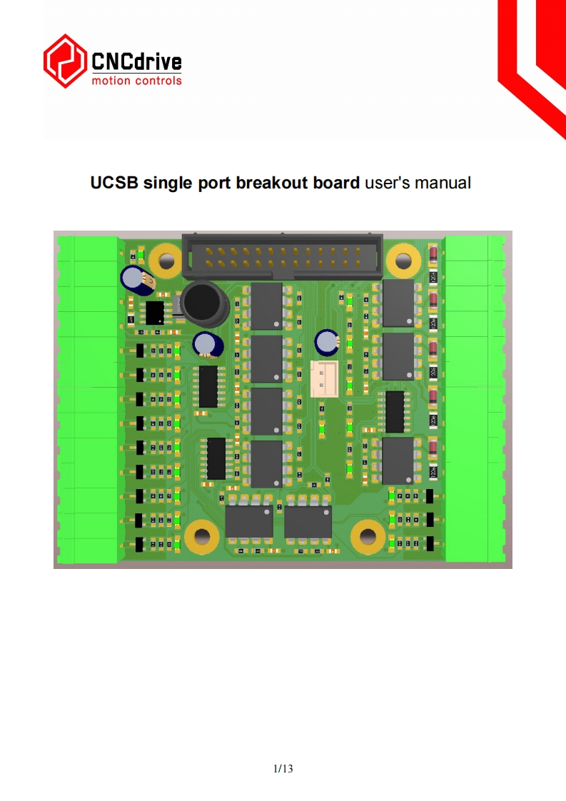 UCSB_manual安装调试说明书手册