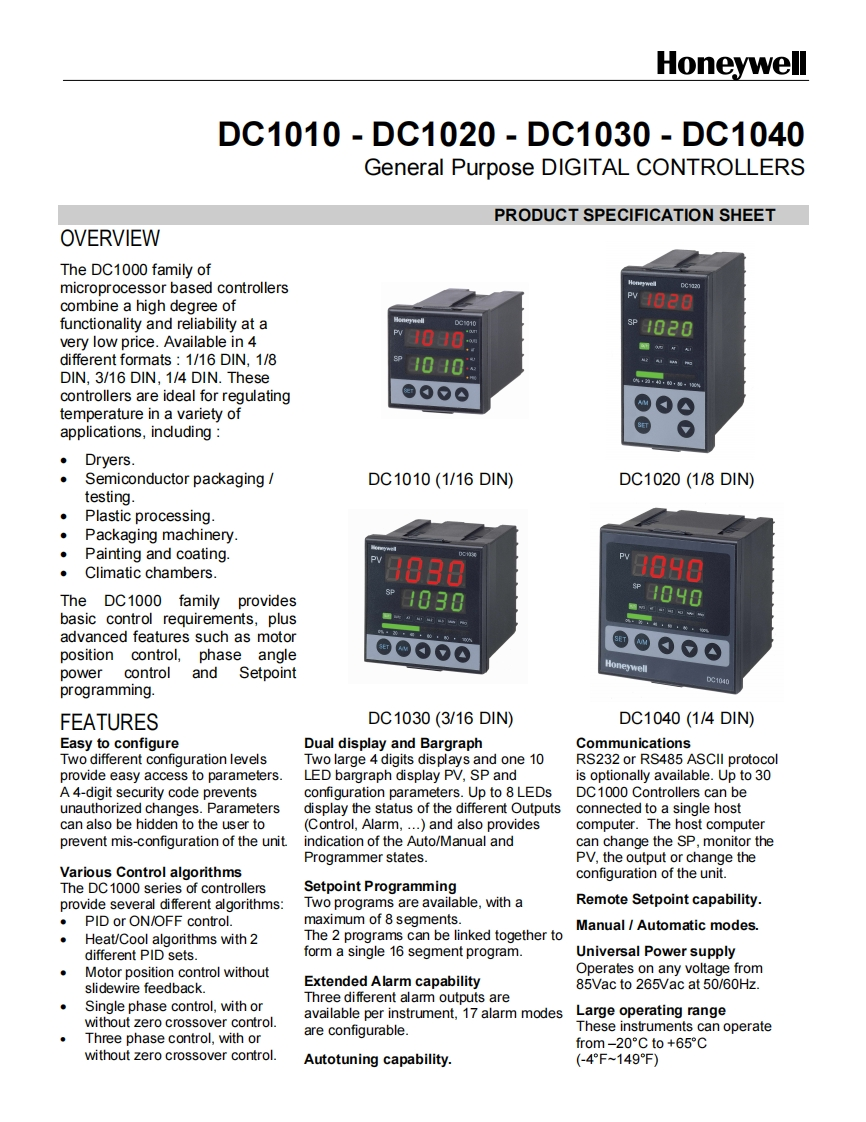 UDC1000-Product-Manual